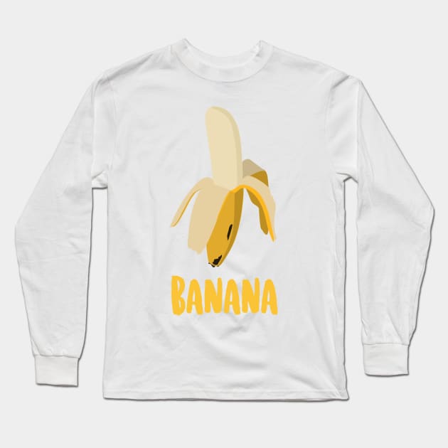 BANANA Long Sleeve T-Shirt by BanannaEstudio